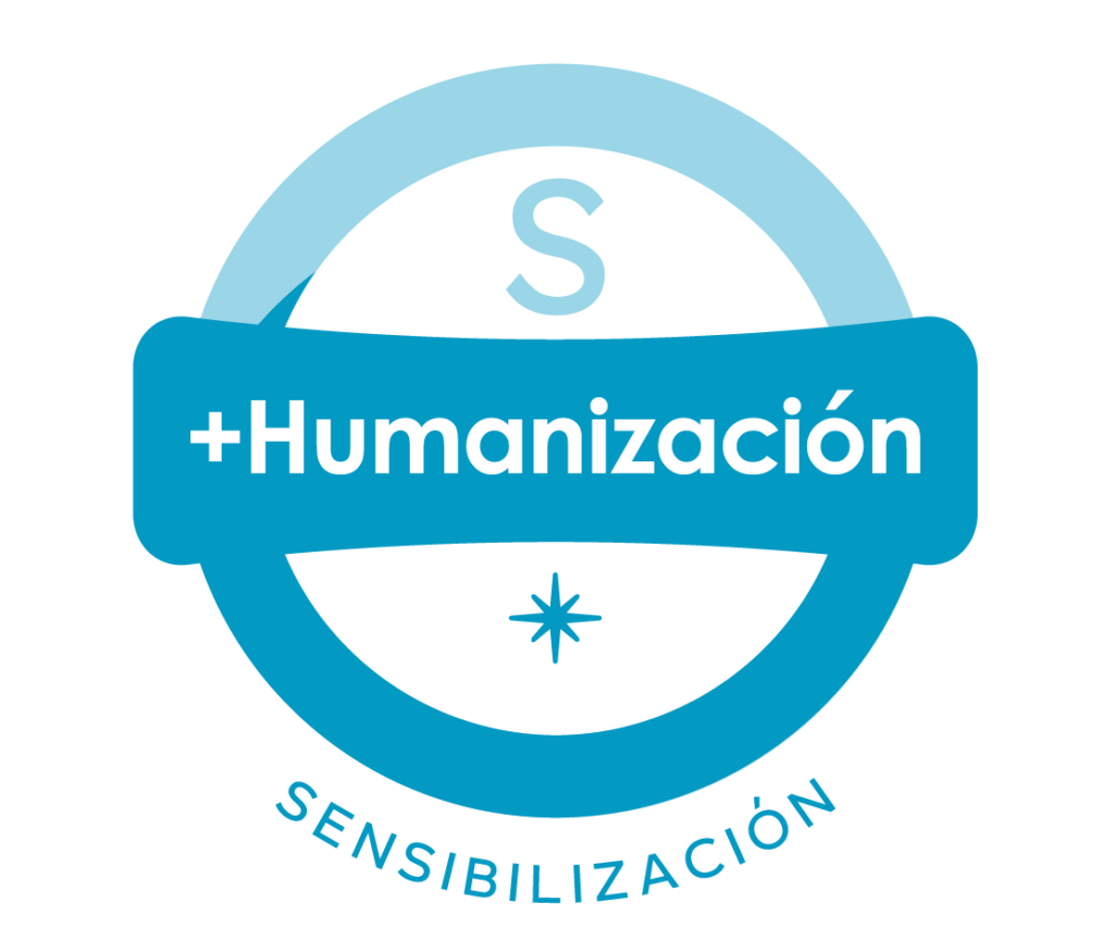 Sello Sensibilización Más Humanización